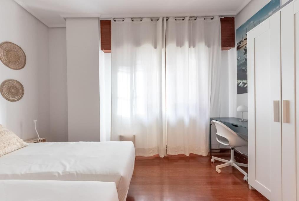 Acogedor Piso En Santurtzi .Parking Privado 아파트 외부 사진
