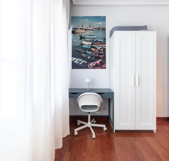 Acogedor Piso En Santurtzi .Parking Privado 아파트 외부 사진