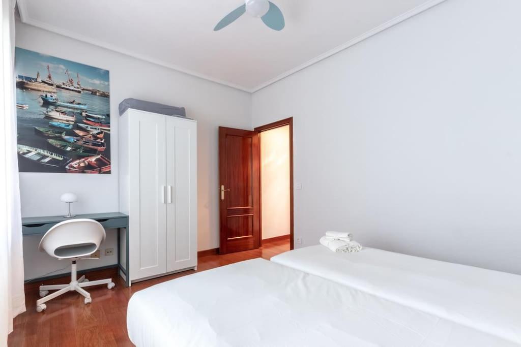 Acogedor Piso En Santurtzi .Parking Privado 아파트 외부 사진
