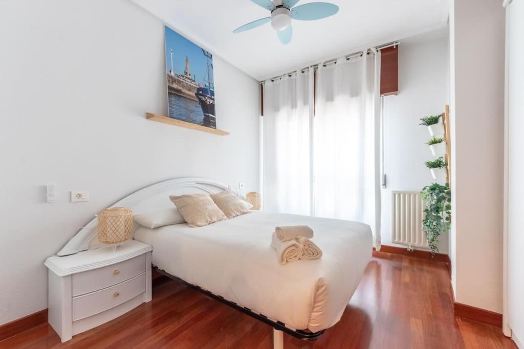 Acogedor Piso En Santurtzi .Parking Privado 아파트 외부 사진