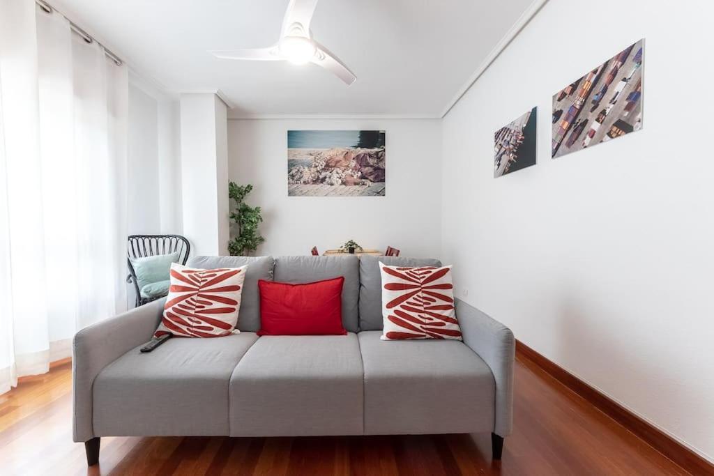 Acogedor Piso En Santurtzi .Parking Privado 아파트 외부 사진